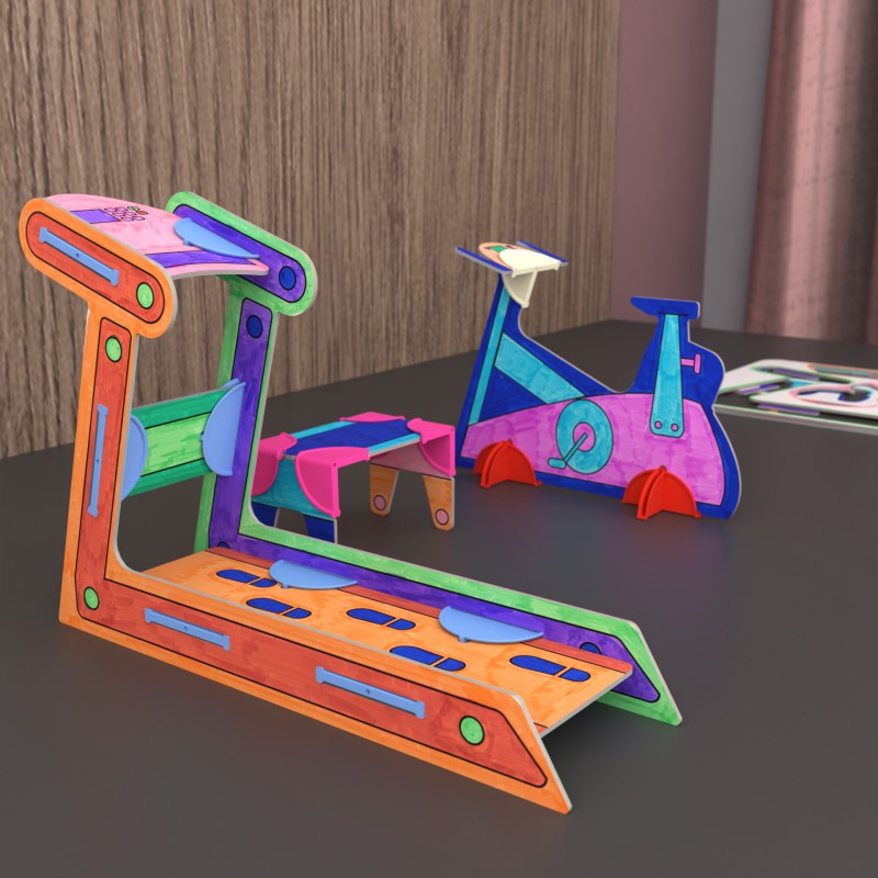 DollsWalls Designer Fitnesssæt