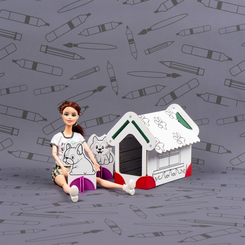 DollsWalls Designer Hundehussæt