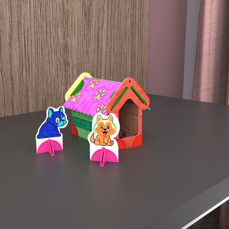 DollsWalls Designer Hundehussæt