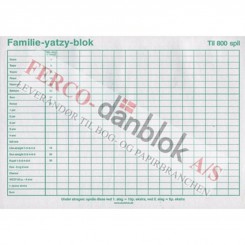FAMILIE YATSY A5 3 pak