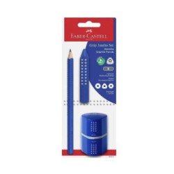 Jumbo Grip sæt 3 dele blå