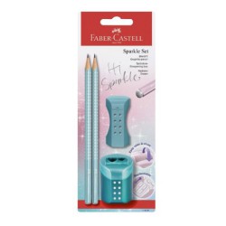 Sparkle sæt 4 dele blå