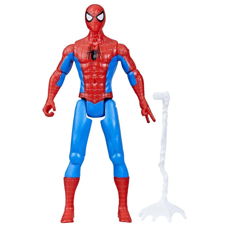 Marvel tilbyder en 4" Spider-Man-figur til fantasifuld leg og samling.