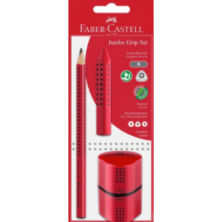 Jumbo Grip sæt 3 dele rød
