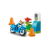 10471 Blå Politi motorcykel Duplo