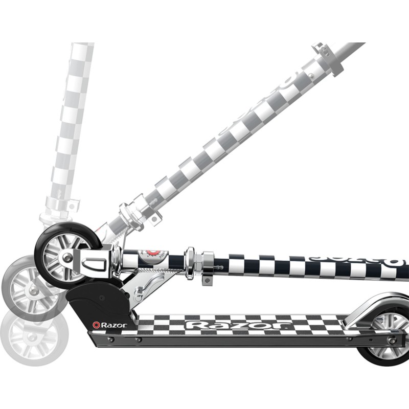 Razor løbehjul med ternet design