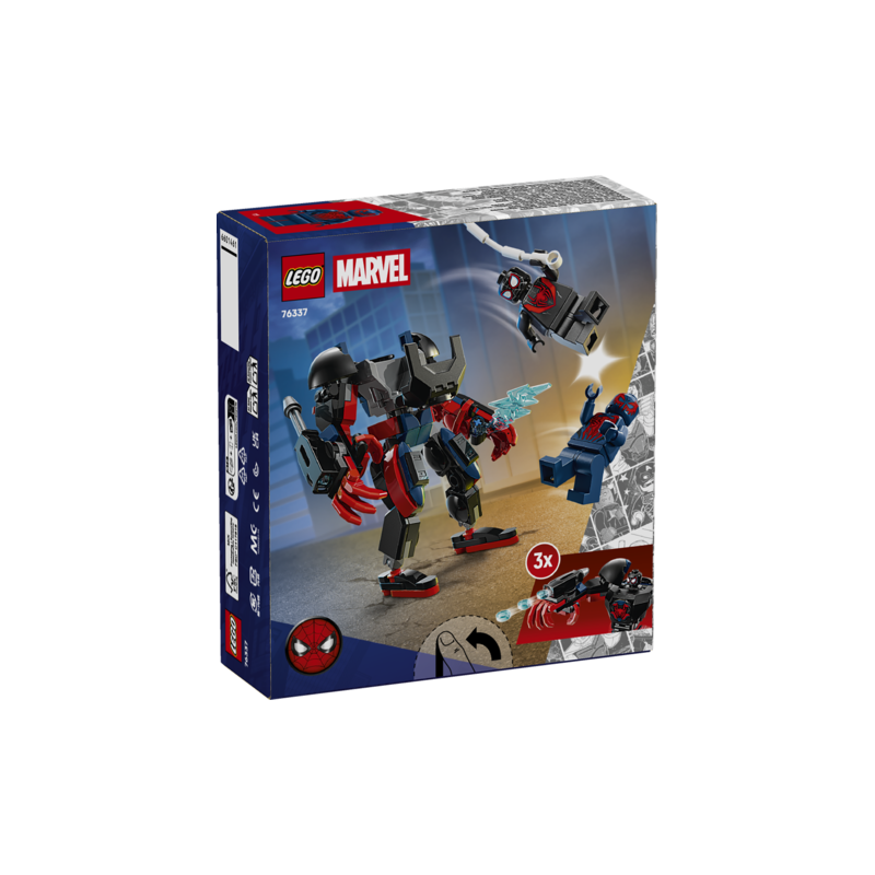 76337 Miles Morales-mech mod Spider-Man 2099