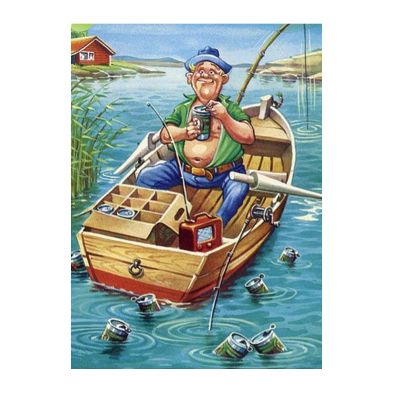 Diamant painting Skarp pris → Bakkeleg