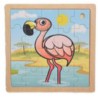 Flamingo træpuslespil skarp pris → Bakkeleg