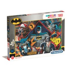 Batman og skurk puslespil 180 brikker skarp pris → Bakkeleg
