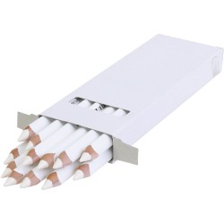 Edu Kraftig Farveblyant Hvid Skarp Pris → Bakkeleg