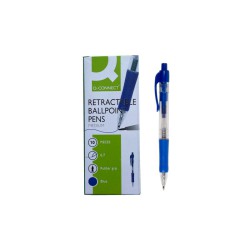 10 stk. Kuglepen Q-Connect Classic BLÅ