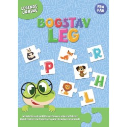 Inspirerende og farverig bogstavleg, der gør alfabetet levende gennem leg og genkendelse.