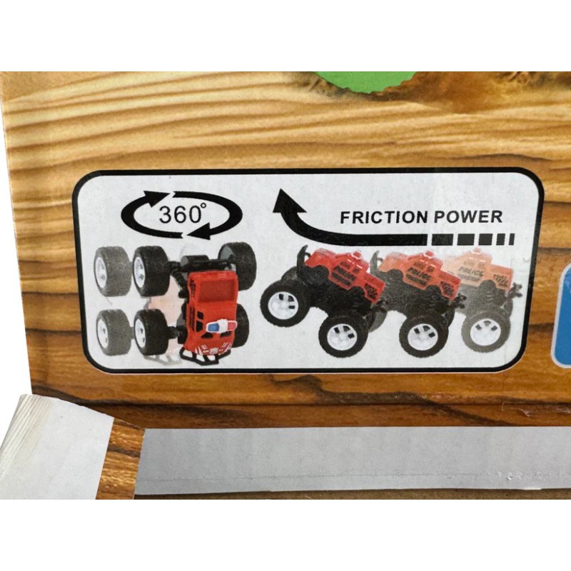 Bil Med Friktion Og Gummihjul Skarp Pris → Bakkeleg