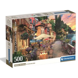 Puslespil - Lake Como Skarp pris → Bakkeleg