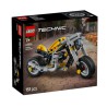 • MODELSÆT MED MOTORCYKEL – LEGO® Technic byggesættet Gul motorcykel (42225)