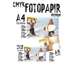 FOTOPAPIR A4 210G 50 STK