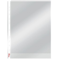 Standard kvalitetslomme til hverdags brug. Nem opbevaring af dokumenter i mapper. Copysafe kvalitet.