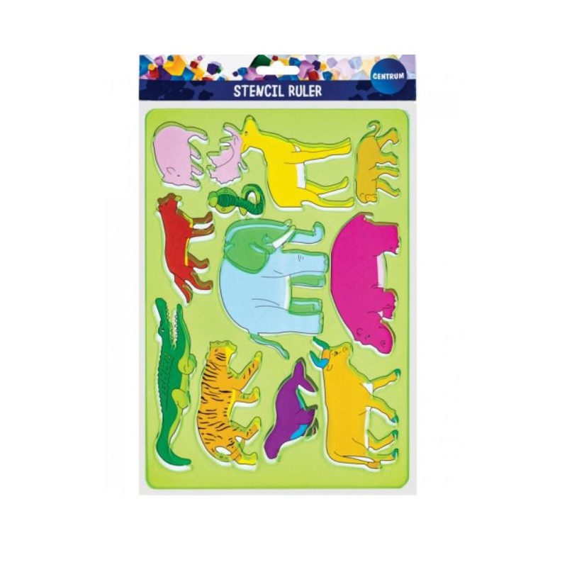 Skabelon m. Dyremotiver - skarp pris  → Bakkeleg