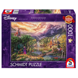 Puslespil 1000 brikker Snehvide