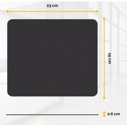 Musemåtte sort Skarp pris → Bakkeleg