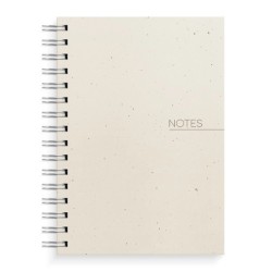NOTESBOG A5 BEIGE