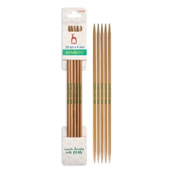 PONY BAMBOO STRØMPEPIND 20 CM 4 MM