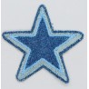 Strygemærke blå stjerne