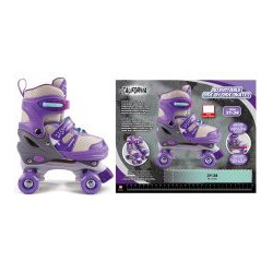 RULLESKØJTER M. 4 HJUL STR. 31-34 24930