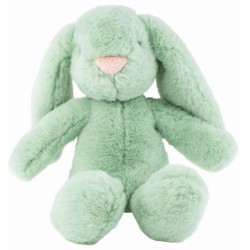 Tinka Baby grøn kanin-bamse 30 cm – blød og krammevenlig.