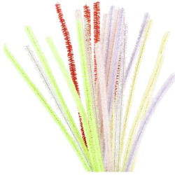 6mm ass. forårsfarvede piberenser skarp pris → bakkeleg