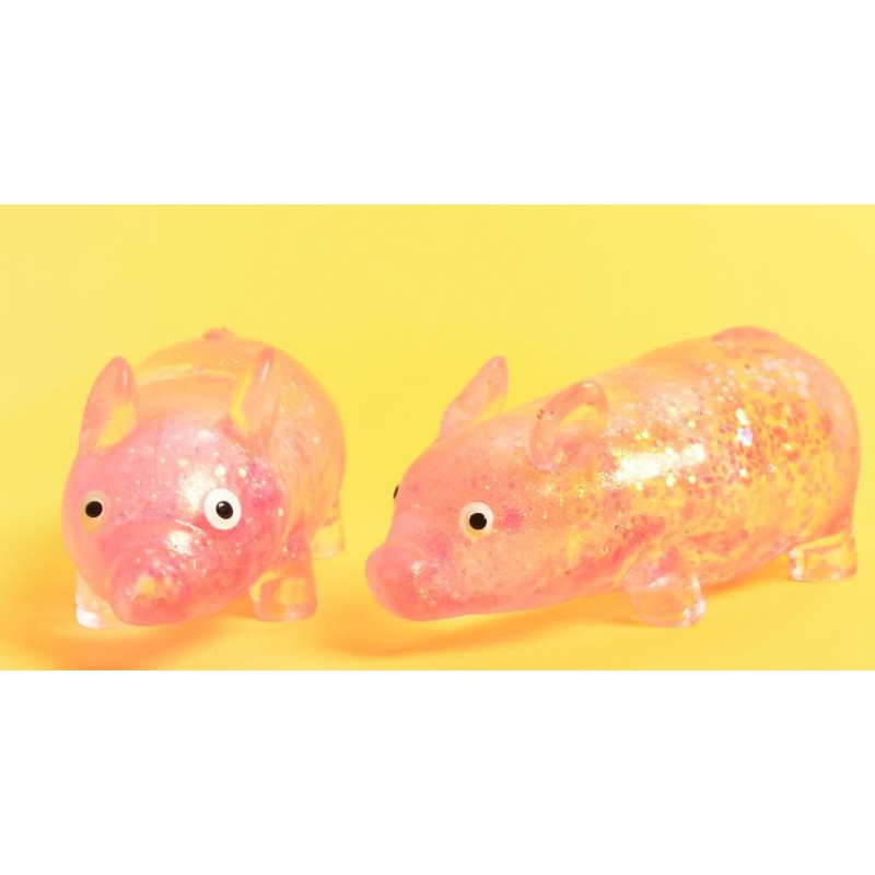 Squeeze Pink Sugar Pig | Sjov squishy | Bakkeleg
