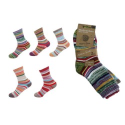 ULDSOKKER DAME 3 PAR STR 35-38