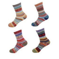 ULDSOKKER DAME 3 PAR skarp pris → Bakkeleg