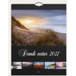 Vægkalender dansk natur 2027 forside