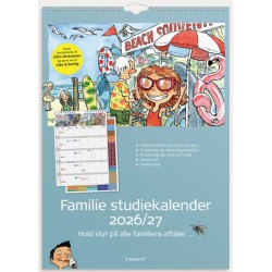 Studie Familiekalender A3 26/27 forside