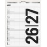 Studie Familiekalender 5 kol. 26/27 forside