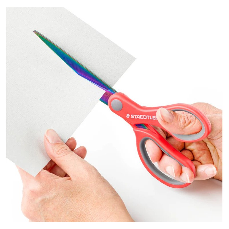 Norix saks 21 cm rød | Skole- og hobbyværktøj | Bakkeleg