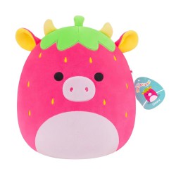 Squishmallows Cleary Cow 30 cm | Blød bamse | Bakkeleg