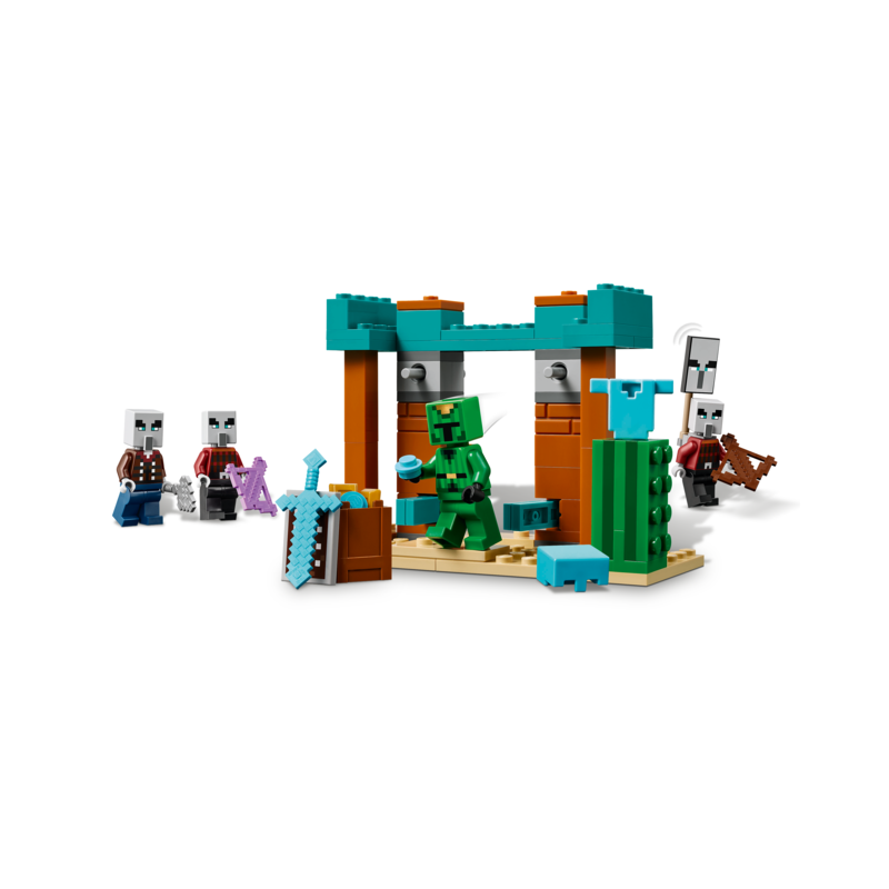 De Udstødtes Ørkenpatrulje LEGO Minecraft | Byggesæt | Bakkeleg