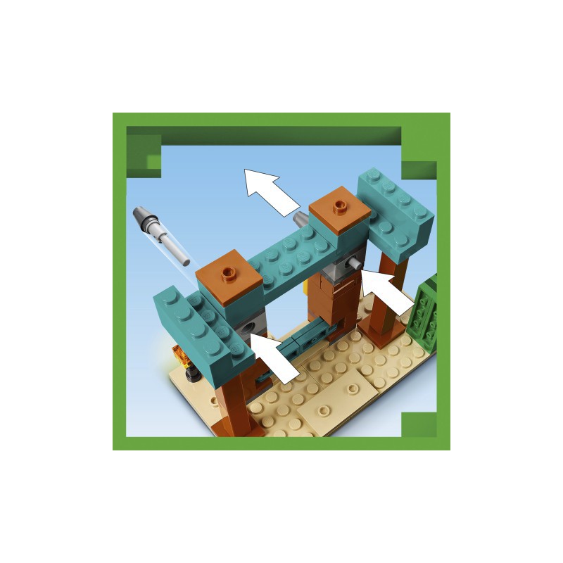 De Udstødtes Ørkenpatrulje LEGO Minecraft | Byggesæt | Bakkeleg