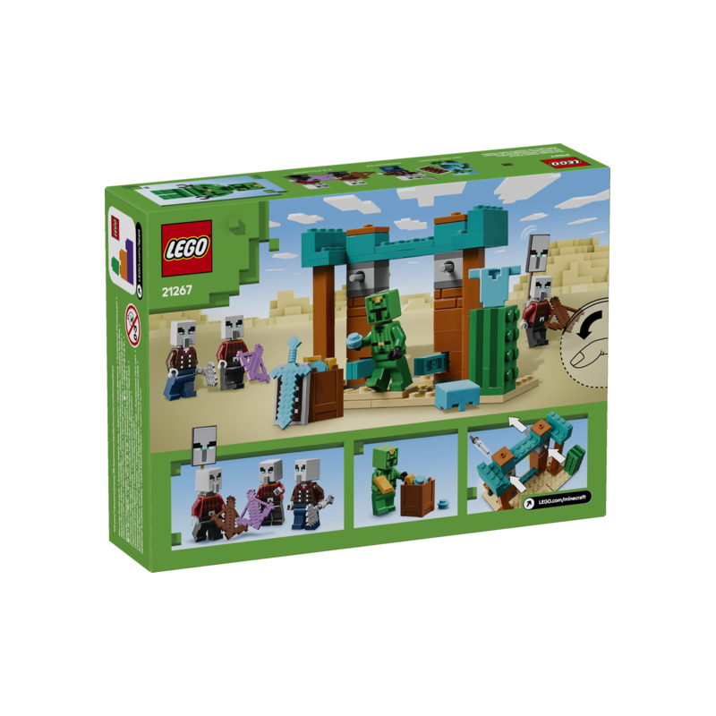 De Udstødtes Ørkenpatrulje LEGO Minecraft | Byggesæt | Bakkeleg