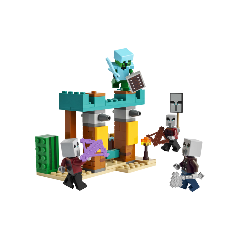 De Udstødtes Ørkenpatrulje LEGO Minecraft | Byggesæt | Bakkeleg