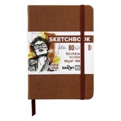 Skitsebog A6 terracotta