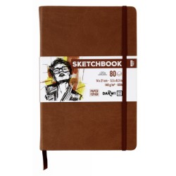 Skitsebog 14x21 terracotta