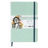 Skitsebog 14x21 mint grøn