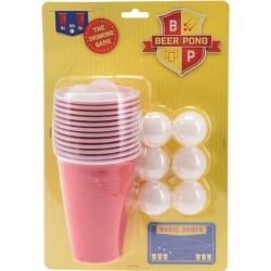 Beer pong krus og bolde