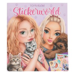 TOPModel Stickerworld Kitty & Doggy | Klistermærkebog | Bakkeleg