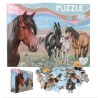 Miss Melody puslespil 100 brikker | Hestemotiv | Bakkeleg