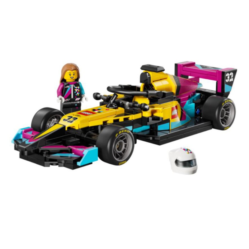 LEGO 77258 F1 ACADEMY racerbil | Hurtig byggeleg | Bakkeleg